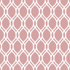 Naklejka premium Seamless vector ornament. Modern wavy background. Geometric modern purple and white wavy pattern