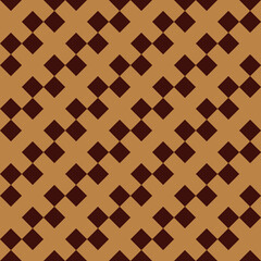 Seamless pattern with geometric motifs in 2 colors