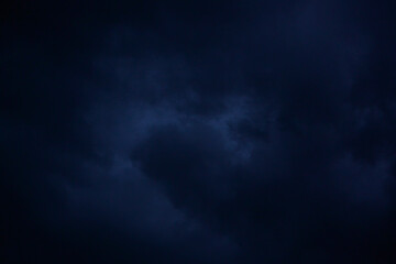 sky with clouds dark background