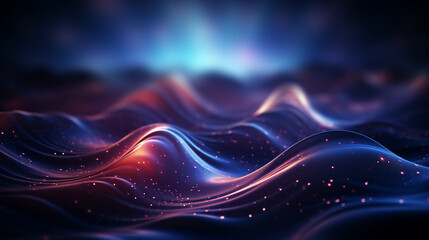 Vibrant color and particle-infused wallpaper, perfect for captivating visual storytelling on Adobe Stock Image. This dynamic wallpaper combines vivid hues with mesmerizing particles, offering versatil
