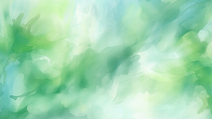 Fototapeta na wymiar abstract watercolor green background summer spring energy freshness.