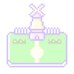 Obraz premium ピクセルアートな風車♪PNG