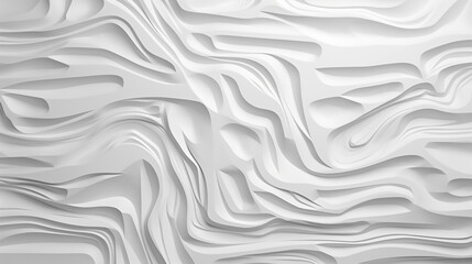 Obraz premium white Curve wave pattern banner. 3D white geometric background overlap bright space with waves decoration. white abstract wave texture background design use for banner flyers, posters.