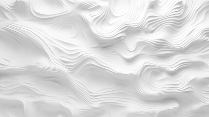 Fototapeta premium white Curve wave pattern banner. 3D white geometric background overlap bright space with waves decoration. white abstract wave texture background design use for banner flyers, posters.