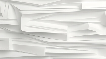 abstract white 3d line, corner, and frame background.