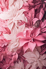 Pink Flower Pattern