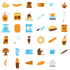 Bakery Element Design. Easy to Edit.