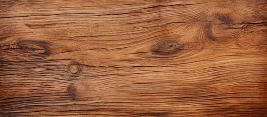Wood with a natural pattern in shades of brown - obrazy, fototapety, plakaty