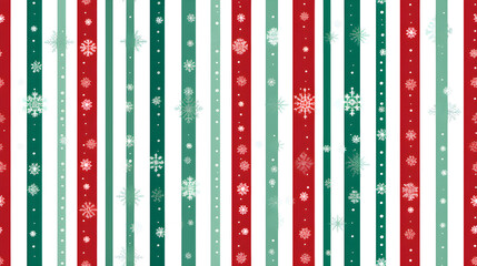 DIY Christmas Projects: Red, Green, and White Craft Paper Designs Background.