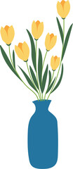 Vase of flower illustration