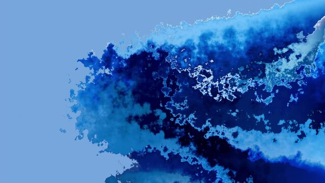 Beautiful motion background with blue moving texture, blue texture animation background, 4k 60fps video