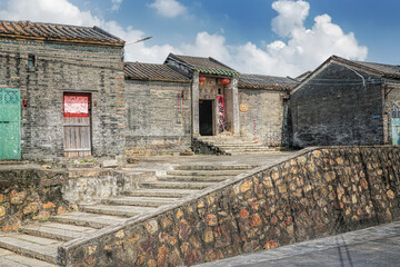 Licha Bagua, Zhaoqing city, Guangdong, China. Built 800 years ago, the village is the perfect...