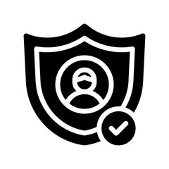 privacy glyph icon