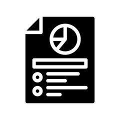 survey results glyph icon