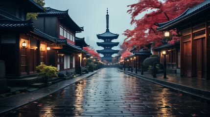 Obraz premium Tokyo Japan tourism background
