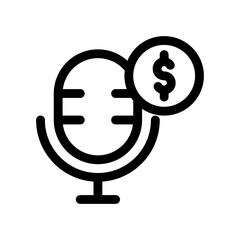finance line icon