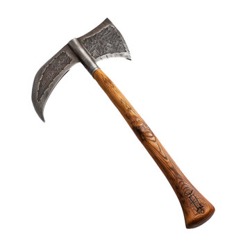 axe isolated on transparent background,transparency 