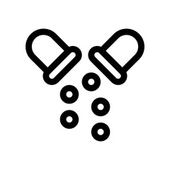 capsule line icon