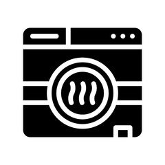 washingmachine glyph icon