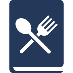 illustration of a icon kitchen book