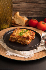 Bolognese tomato sauce traditional lasagna food