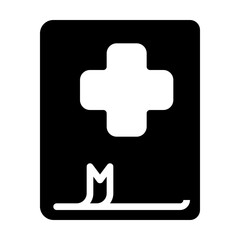 Obraz premium book icon, glyph icon style