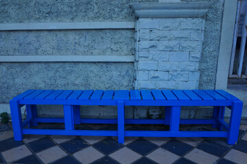 waiting chairs on the side of the road