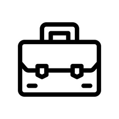 Fototapeta premium bag line icon