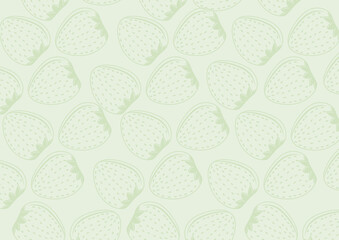 background of strawberry vector illustration,Doodle fruits. Natural tropical fruit, doodles strawberry and vitamin . Vegan kitchen strawberry hand drawn, organic fruits or vegetarian food.good for kid