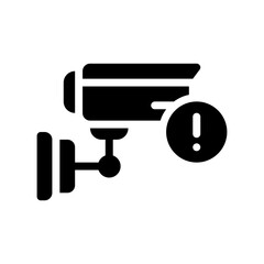 cctv glyph icon