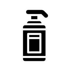 liquid soap glyph icon