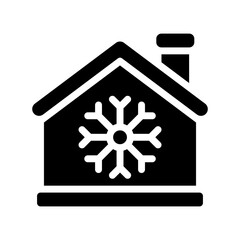 house glyph icon