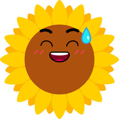 Sunflower Face Sweat Guilty