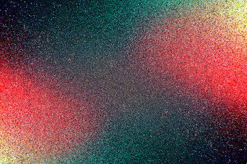 Black dark orange red blue shiny glitter. abstract grunge gradient background, grainy texture effect, poster banner landing page backdrop design - obrazy, fototapety, plakaty
