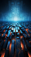 Obraz premium abstract technology background