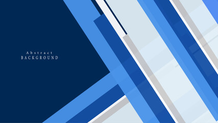 Blue overlay abstract background with white and grey color. Abstract blue background with square shapes.