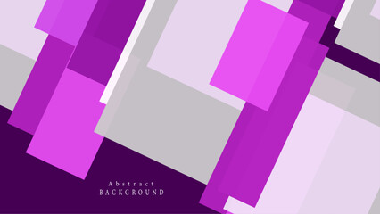 Square purple background. Minimal geometric overlay grey purple background abstract design