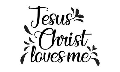 Fototapeta premium Christian Faith, Typography for print or use as poster, card, flyer or T Shirt