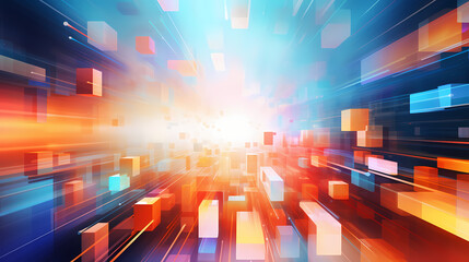 Obraz premium abstract technology background