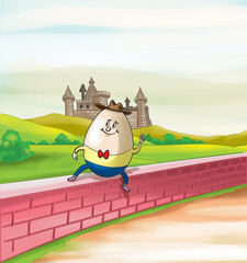 Humpty and the castle