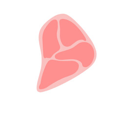 Illustration of Beef Slices