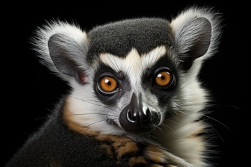 Obraz premium close up of a lemur