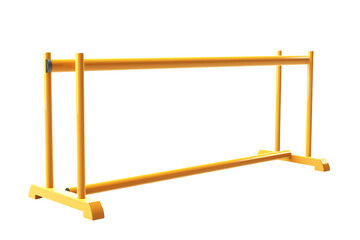 Sporty Hurdle Obstacle Isolated on Transparent Background