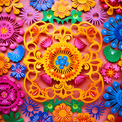 Fototapeta na wymiar pattern with flowers background 