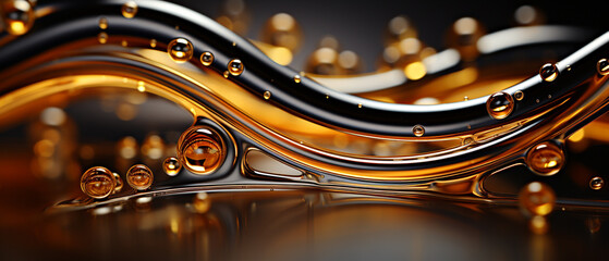 fluid oil texture.