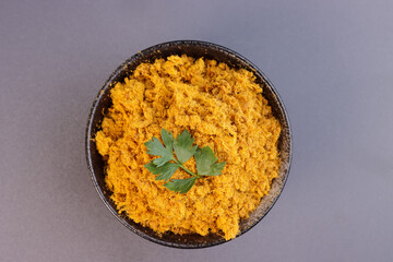 Spicy Dried Chicken Meat Floss or Abon Ayam or Serunding
