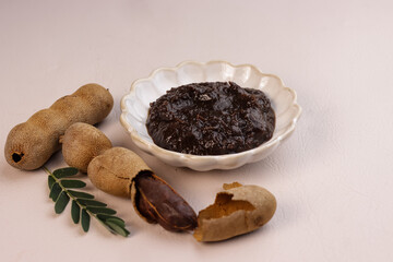 Pasta Asam or Tamarind Paste or Puree Tamarind.