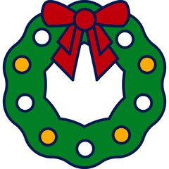 Christmas Wreath Icon