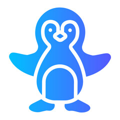 penguin Gradient icon