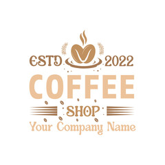 Retro Coffee vector t-shirt design